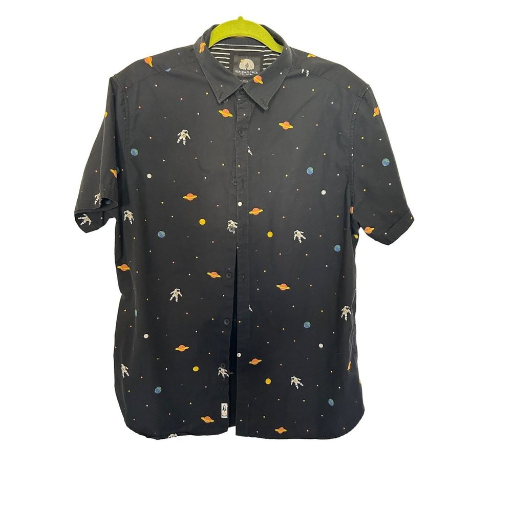 Denim & Flowers Men's Shirt Size L
